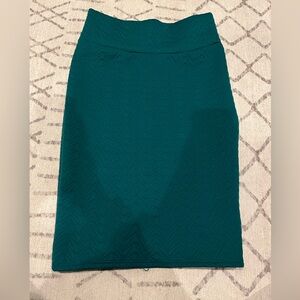 LuLaRoe Teal Pencil Skirt
